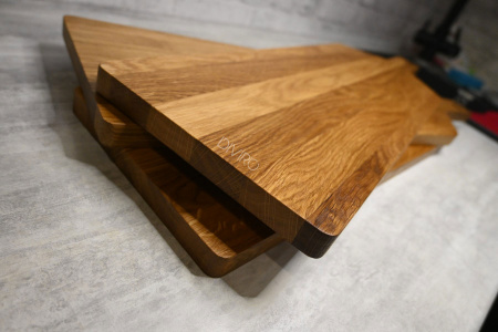 Большая узкая доска для подачи с ручкой от мастерской DIVIRO