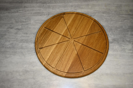 Доска из дуба для подачи пиццы от мастерской DIVIRO